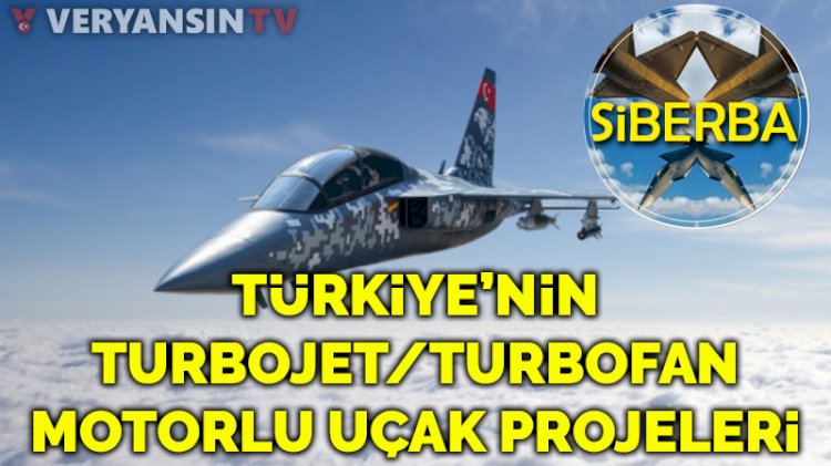Türkiye’nin Turbojet/Turbofan motorlu uçak projeleri